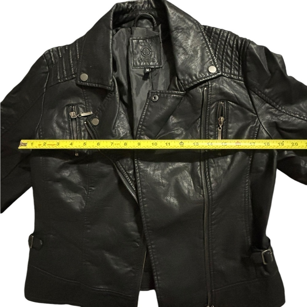 Max Studio leather jacket size: medium - Picture 8 of 9